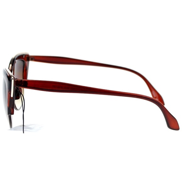 🆕 Women’s Brown Cat Eye Retro Fashion Sunglasses - Picture 7 of 7